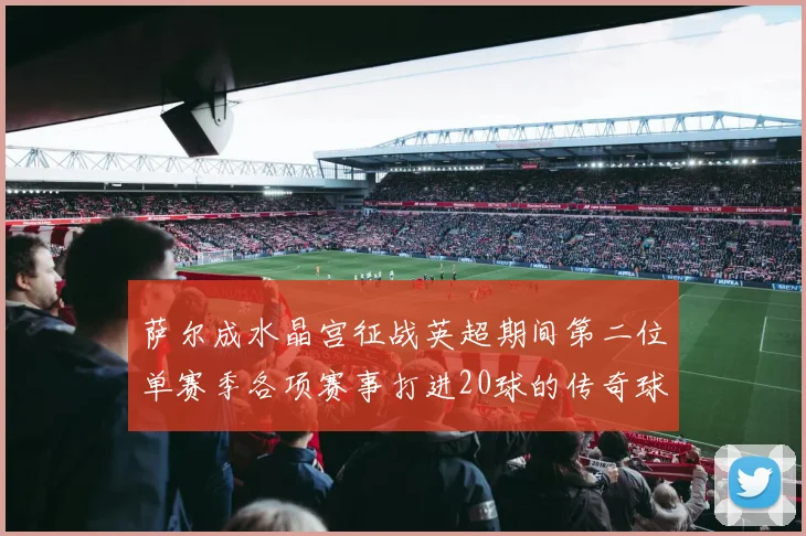 萨尔成水晶宫征战英超期间第二位单赛季各项赛事打进20球的传奇球员
